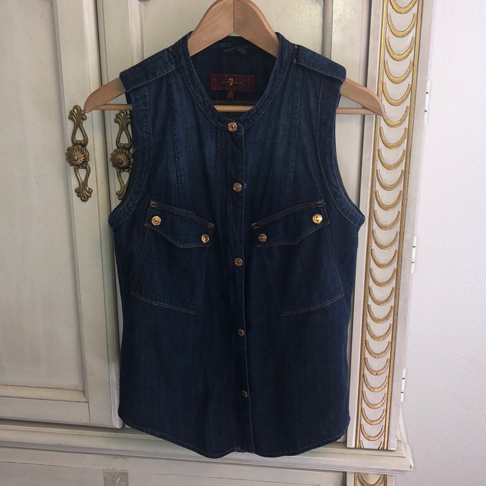7 for all man kind vest
